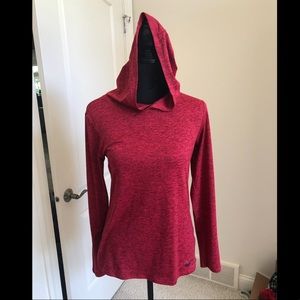 Women Red Long Sleeve Dry-Fit- Small